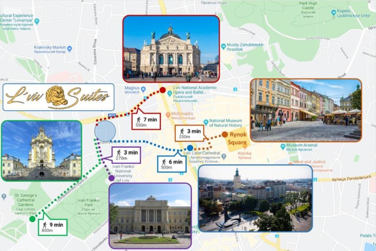 Lviv Suites At Shopena St. 4 Экстерьер фото